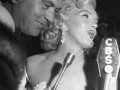 George and Marilyn behind CBS mic.jpg