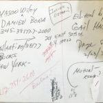 George Fisher's Handwritten Notes